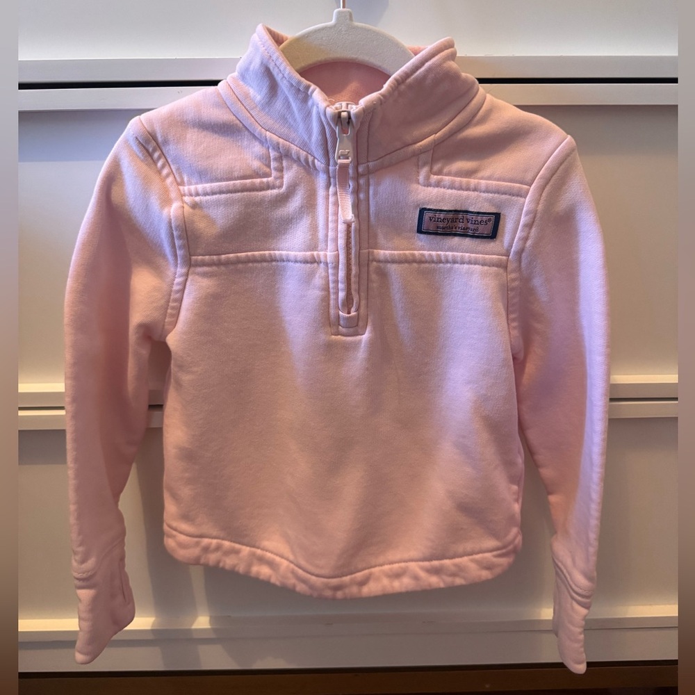 EUC Vineyard Vines Toddler Pink Sherpa